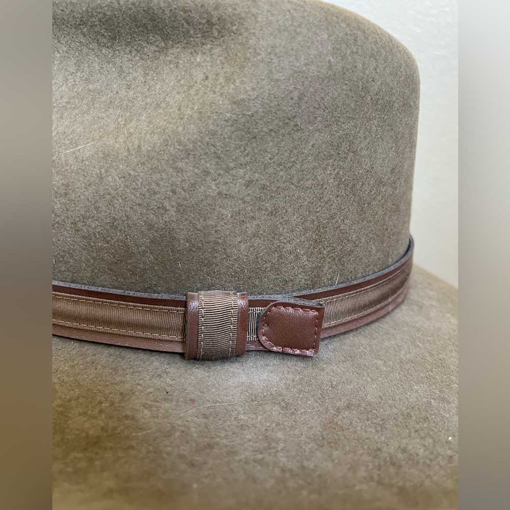 Vintage Beaver Brand Hat. Since 1860. Cowboy/girl hat, American made, fur blend. - Picture 6 of 16